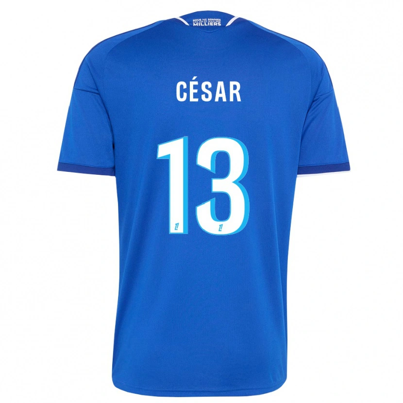 Danxen Herren Julbert César #13 Königsblau Weiß Heimtrikot Trikot 2026/27 T-Shirt Schweiz