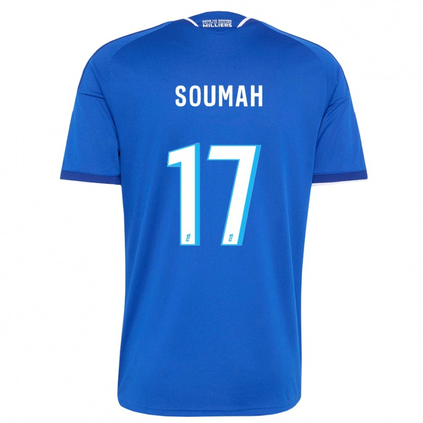 Danxen Herren Malick Soumah #17 Königsblau Weiß Heimtrikot Trikot 2026/27 T-Shirt Schweiz