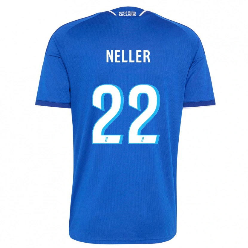 Danxen Herren Chloé Neller #22 Königsblau Weiß Heimtrikot Trikot 2026/27 T-Shirt Schweiz