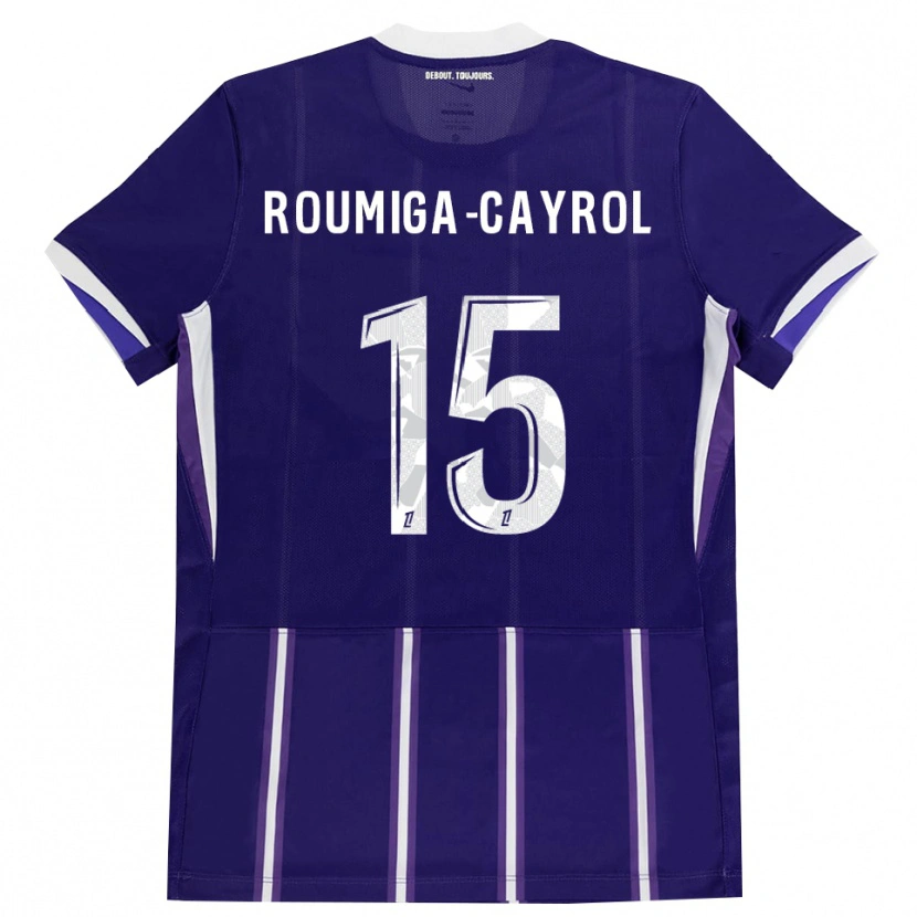 Danxen Herren Sonia Roumiga-Cayrol #15 Lila Weiß Heimtrikot Trikot 2026/27 T-Shirt Schweiz