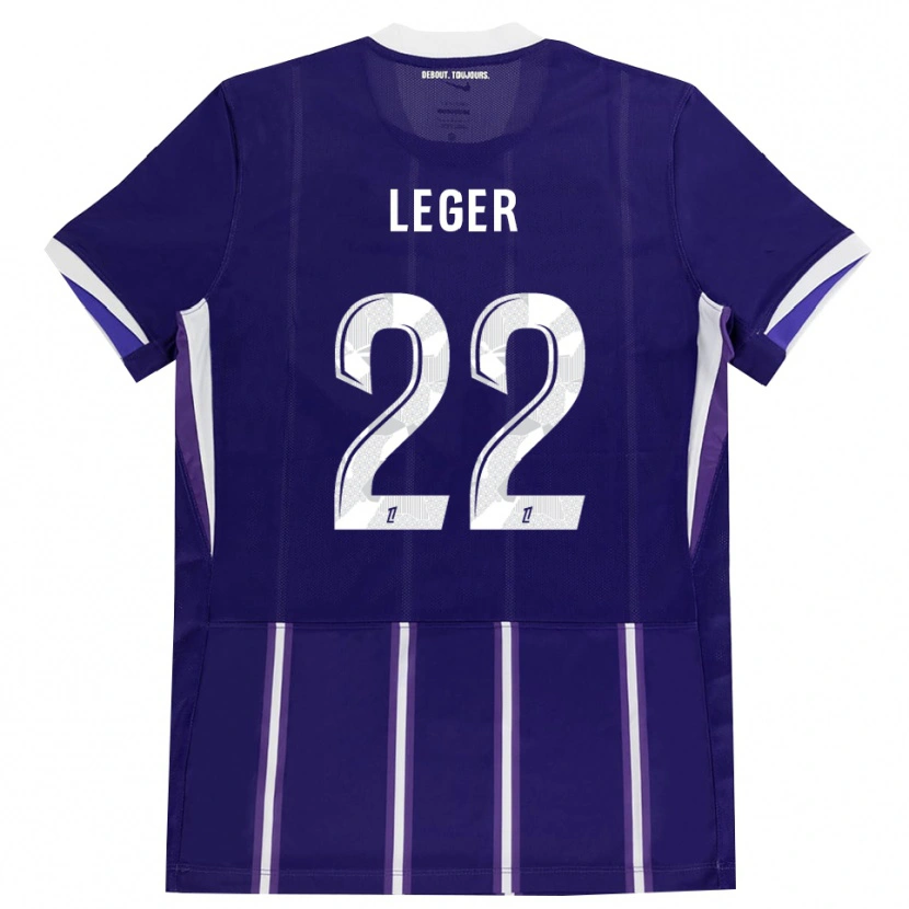 Danxen Herren Christelle Léger #22 Lila Weiß Heimtrikot Trikot 2026/27 T-Shirt Schweiz