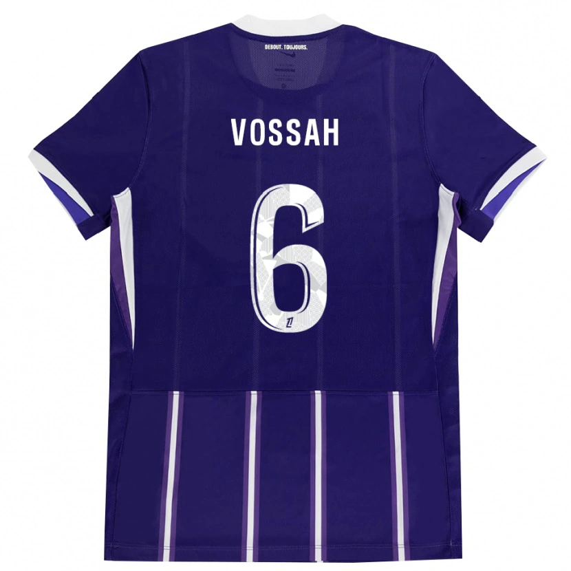 Danxen Herren Alexis Vossah #6 Lila Weiß Heimtrikot Trikot 2026/27 T-Shirt Schweiz