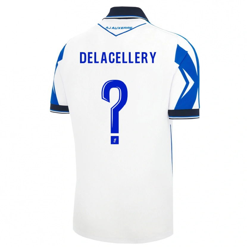 Danxen Herren Coralie Delacellery #0 Schwarz Weiß Blau Heimtrikot Trikot 2026/27 T-Shirt Schweiz