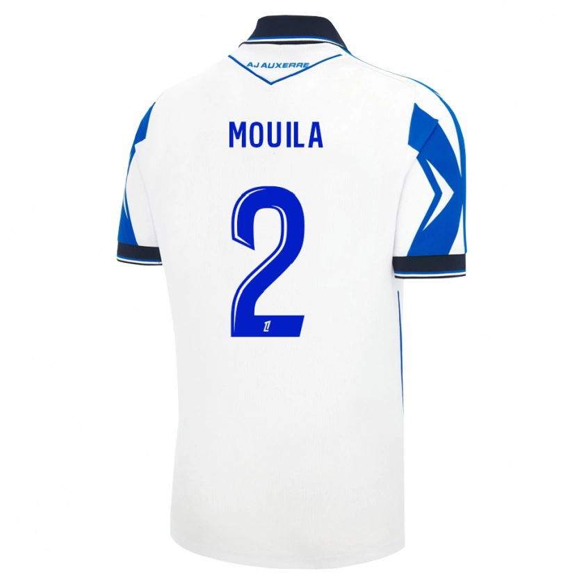 Danxen Herren Orlando Mouila #2 Schwarz Weiß Blau Heimtrikot Trikot 2026/27 T-Shirt Schweiz