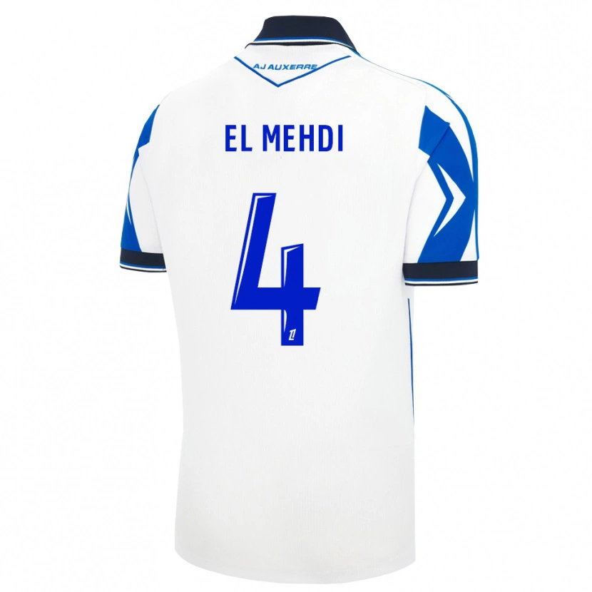 Danxen Herren Chihab El Mehdi #4 Schwarz Weiß Blau Heimtrikot Trikot 2026/27 T-Shirt Schweiz