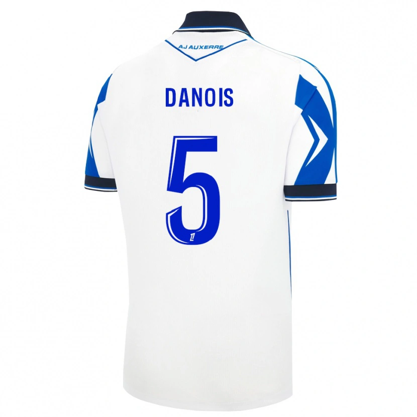 Danxen Herren Kévin Danois #5 Schwarz Weiß Blau Heimtrikot Trikot 2026/27 T-Shirt Schweiz