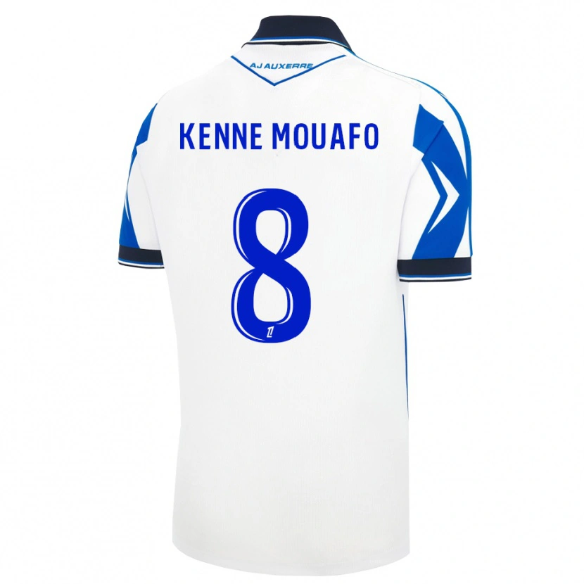 Danxen Herren Kilyan Kenne Mouafo #8 Schwarz Weiß Blau Heimtrikot Trikot 2026/27 T-Shirt Schweiz