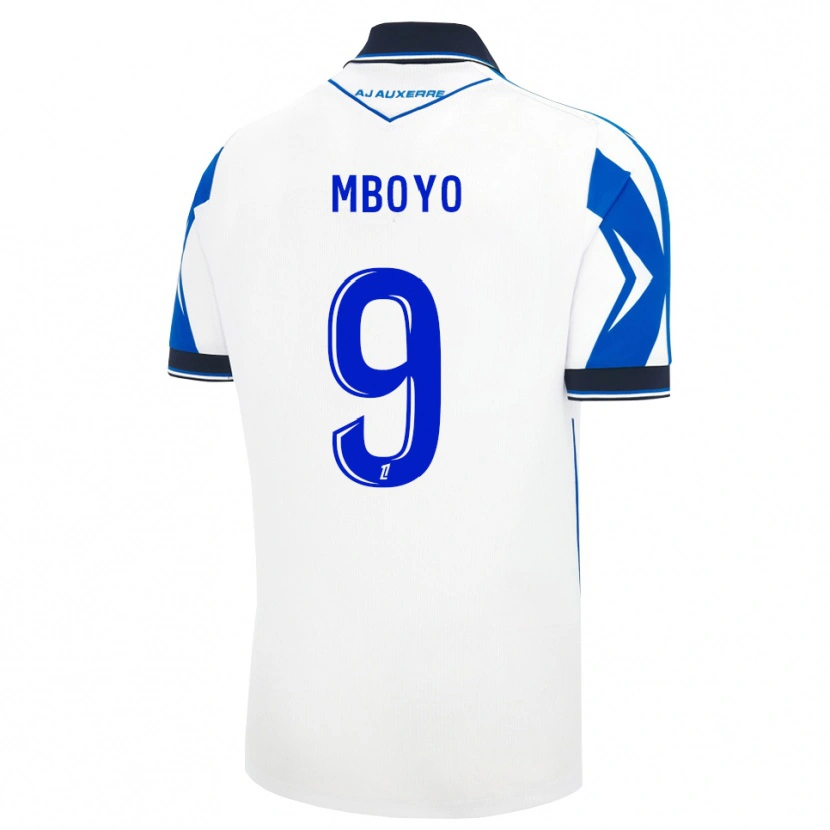 Danxen Herren Andy Mboyo #9 Schwarz Weiß Blau Heimtrikot Trikot 2026/27 T-Shirt Schweiz