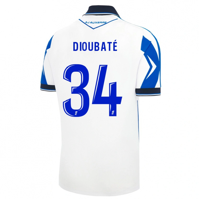 Danxen Herren Lamfia Dioubaté #34 Schwarz Weiß Blau Heimtrikot Trikot 2026/27 T-Shirt Schweiz