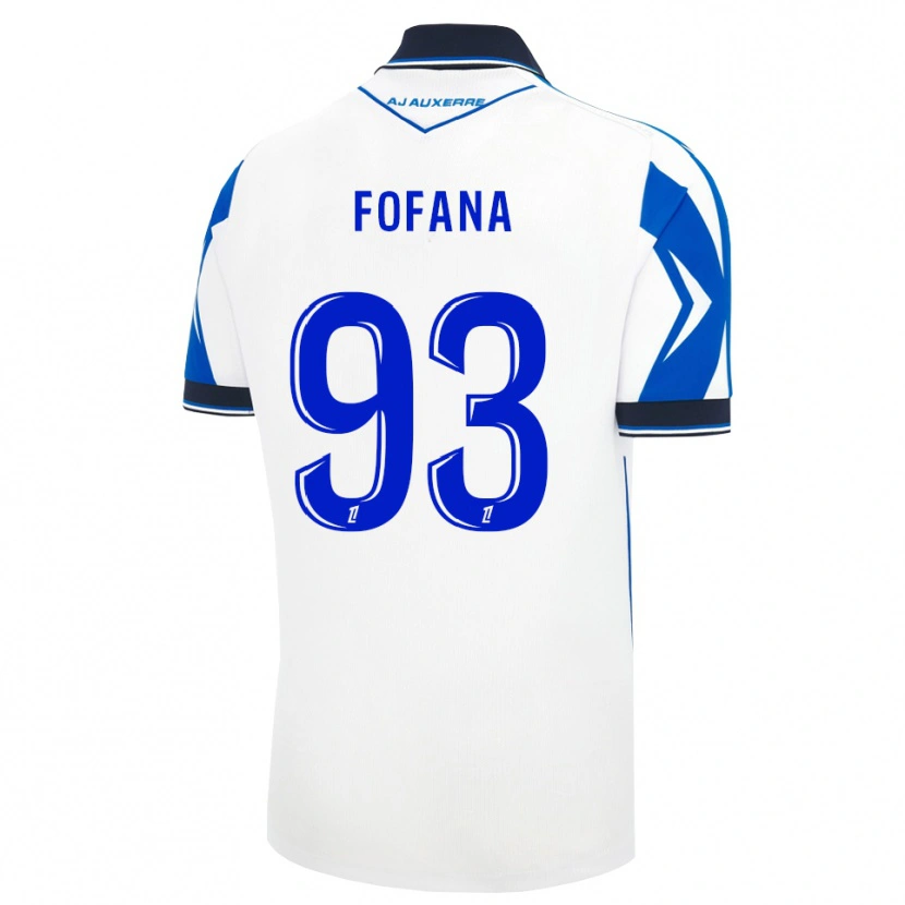 Danxen Herren Sékou Fofana #93 Schwarz Weiß Blau Heimtrikot Trikot 2026/27 T-Shirt Schweiz