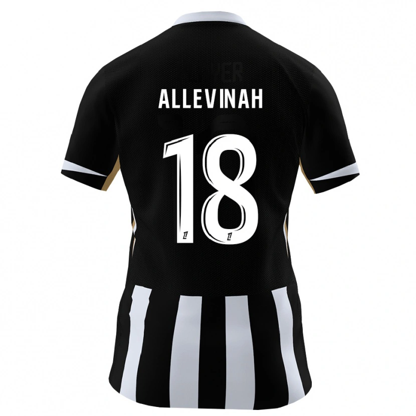 Danxen Herren Jim Allevinah #18 Schwarz Blau Heimtrikot Trikot 2026/27 T-Shirt Schweiz
