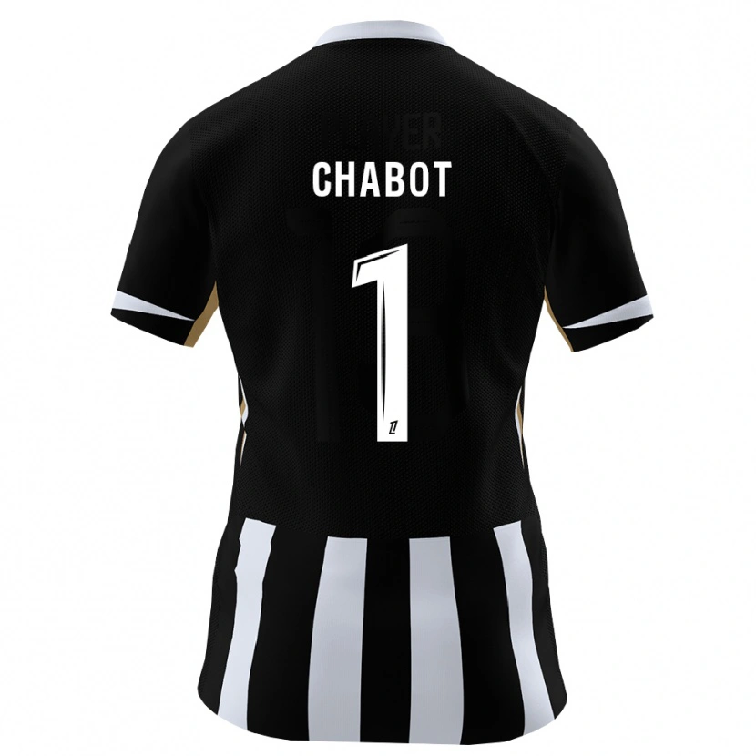 Danxen Herren Max-Edgar Chabot #1 Schwarz Blau Heimtrikot Trikot 2026/27 T-Shirt Schweiz