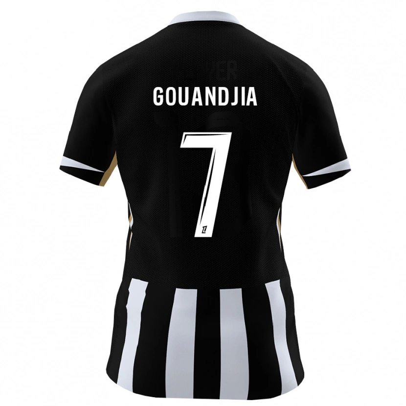Danxen Herren Andy Gouandjia #7 Schwarz Blau Heimtrikot Trikot 2026/27 T-Shirt Schweiz