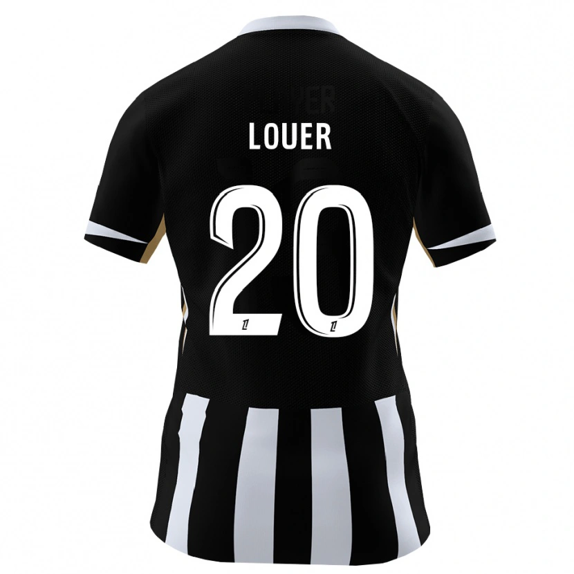 Danxen Herren Marius Louër #20 Schwarz Blau Heimtrikot Trikot 2026/27 T-Shirt Schweiz