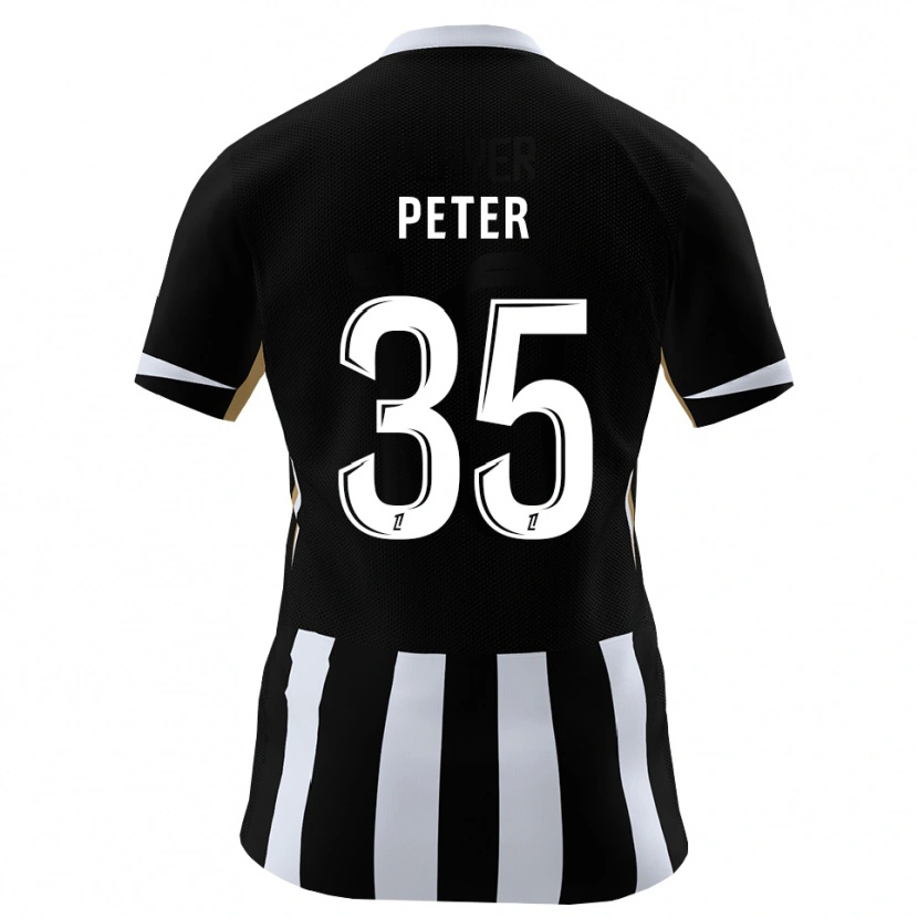 Danxen Herren Prosper Peter #35 Schwarz Blau Heimtrikot Trikot 2026/27 T-Shirt Schweiz