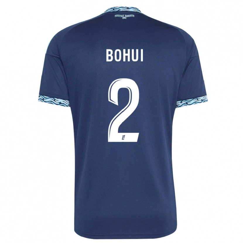 Danxen Herren Isaiah Bohui #2 Stahlblau Weiß Heimtrikot Trikot 2026/27 T-Shirt Schweiz