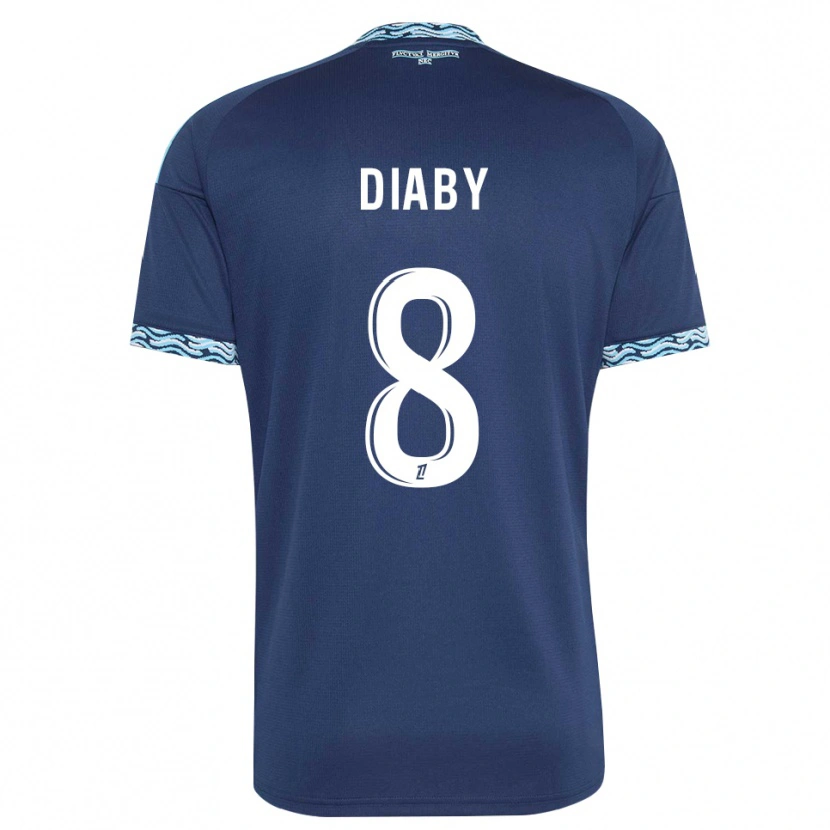 Danxen Herren Aboubakar Diaby #8 Stahlblau Weiß Heimtrikot Trikot 2026/27 T-Shirt Schweiz