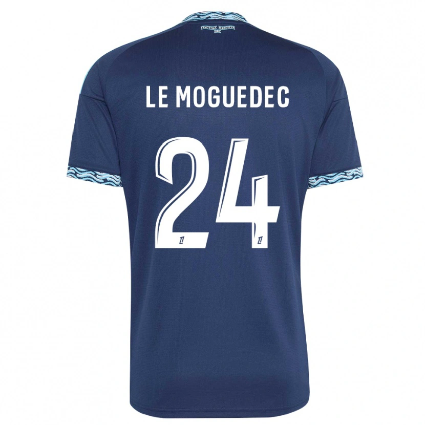 Danxen Herren Anaële Le Moguedec #24 Stahlblau Weiß Heimtrikot Trikot 2026/27 T-Shirt Schweiz