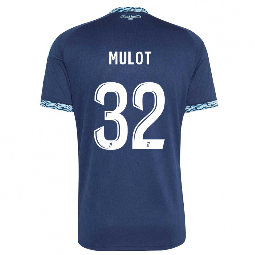 Danxen Herren Marie Mulot #32 Stahlblau Weiß Heimtrikot Trikot 2026/27 T-Shirt Schweiz
