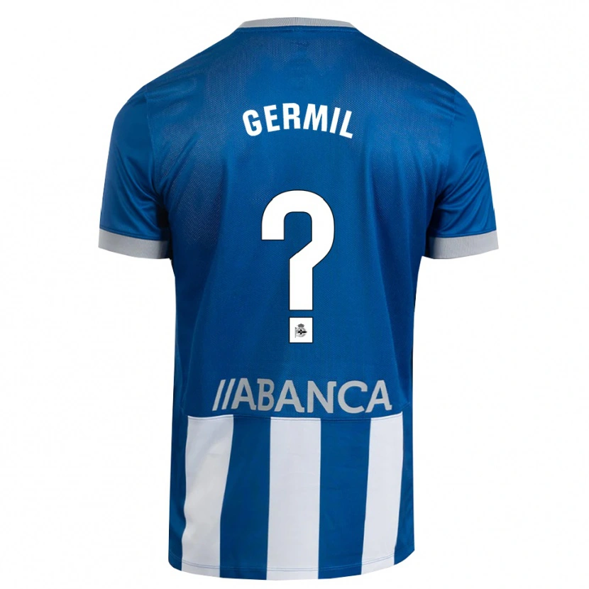 Danxen Herren Darío Germil #0 Blau Grau Weiß Heimtrikot Trikot 2026/27 T-Shirt Schweiz