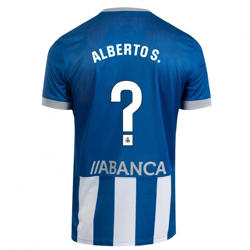 Danxen Herren Alberto Sánchez #0 Blau Grau Weiß Heimtrikot Trikot 2026/27 T-Shirt Schweiz