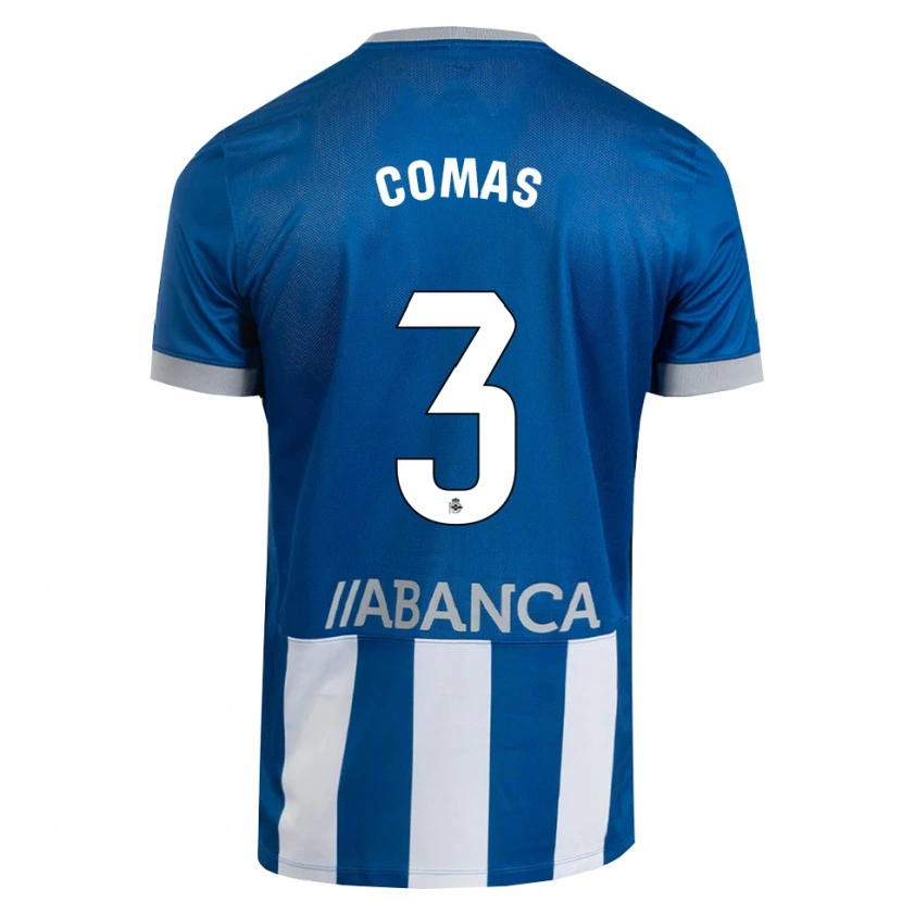 Danxen Herren Arnau Comas #3 Blau Grau Weiß Heimtrikot Trikot 2026/27 T-Shirt Schweiz