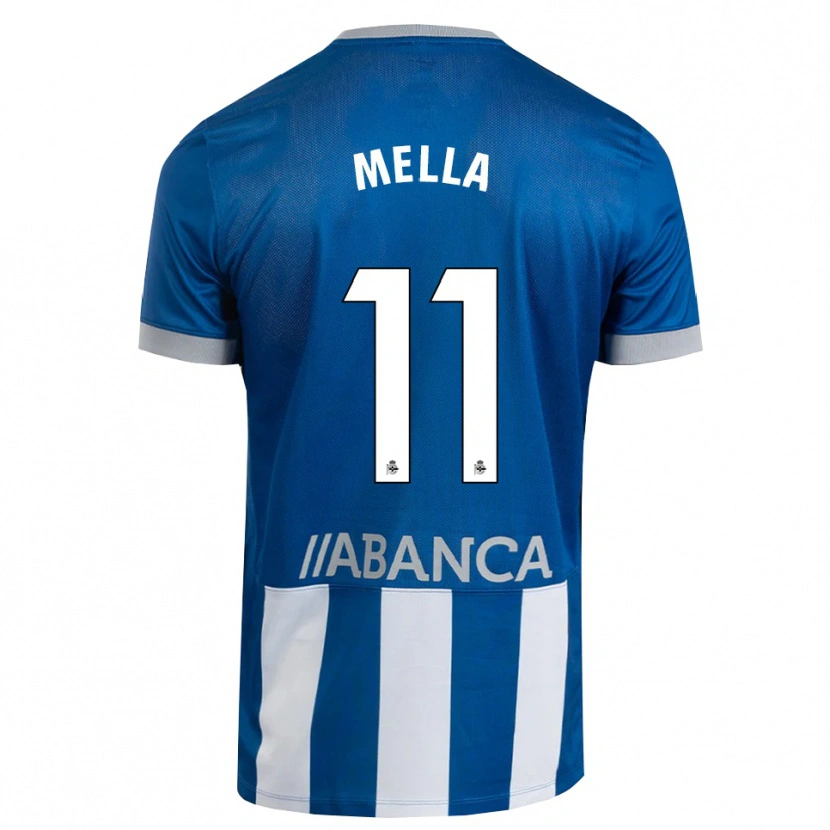 Danxen Herren David Mella #11 Blau Grau Weiß Heimtrikot Trikot 2026/27 T-Shirt Schweiz