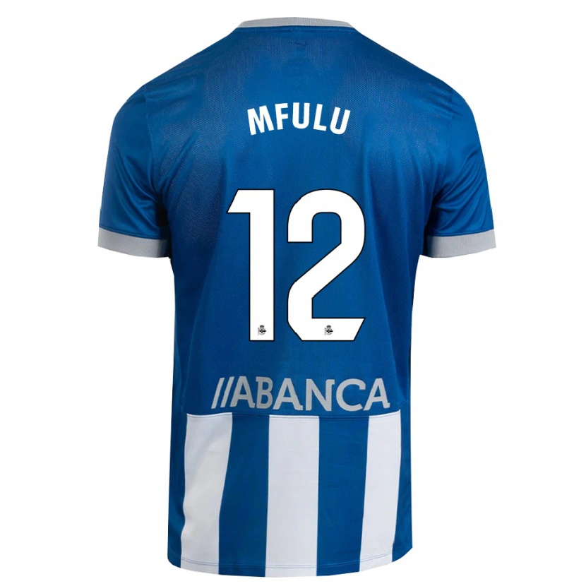 Danxen Herren Nuke Mfulu #12 Blau Grau Weiß Heimtrikot Trikot 2026/27 T-Shirt Schweiz