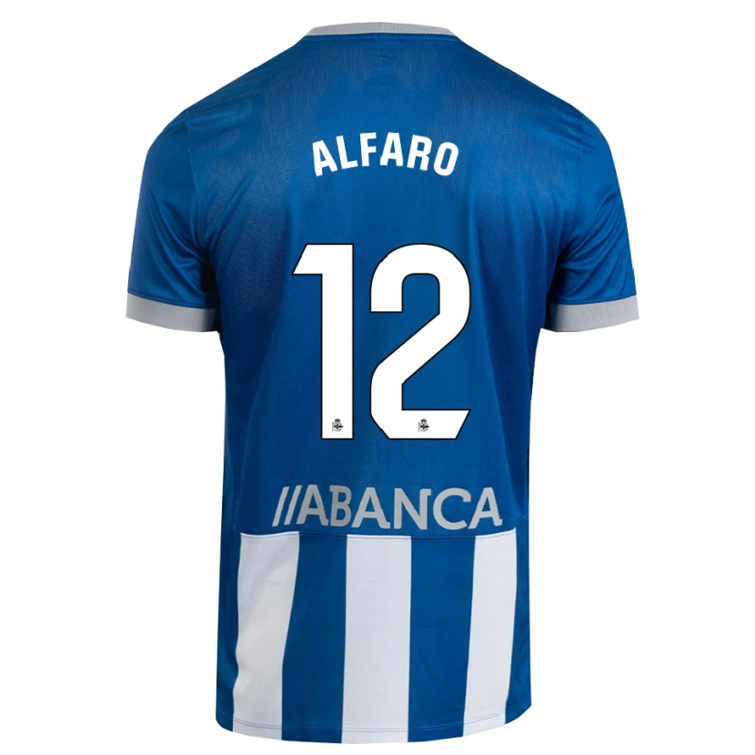 Danxen Herren Alejandro Alfaro #12 Blau Grau Weiß Heimtrikot Trikot 2026/27 T-Shirt Schweiz