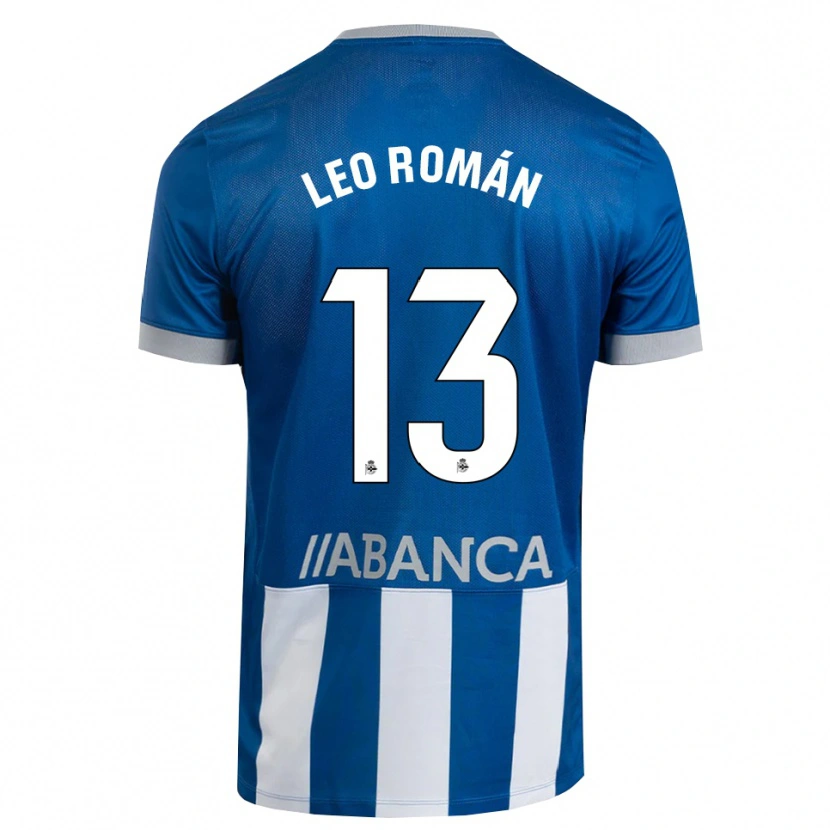 Danxen Herren Leo Román #13 Blau Grau Weiß Heimtrikot Trikot 2026/27 T-Shirt Schweiz