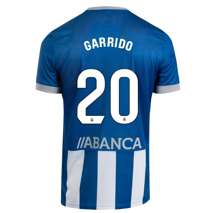 Danxen Herren Jaime Garrido #20 Blau Grau Weiß Heimtrikot Trikot 2026/27 T-Shirt Schweiz