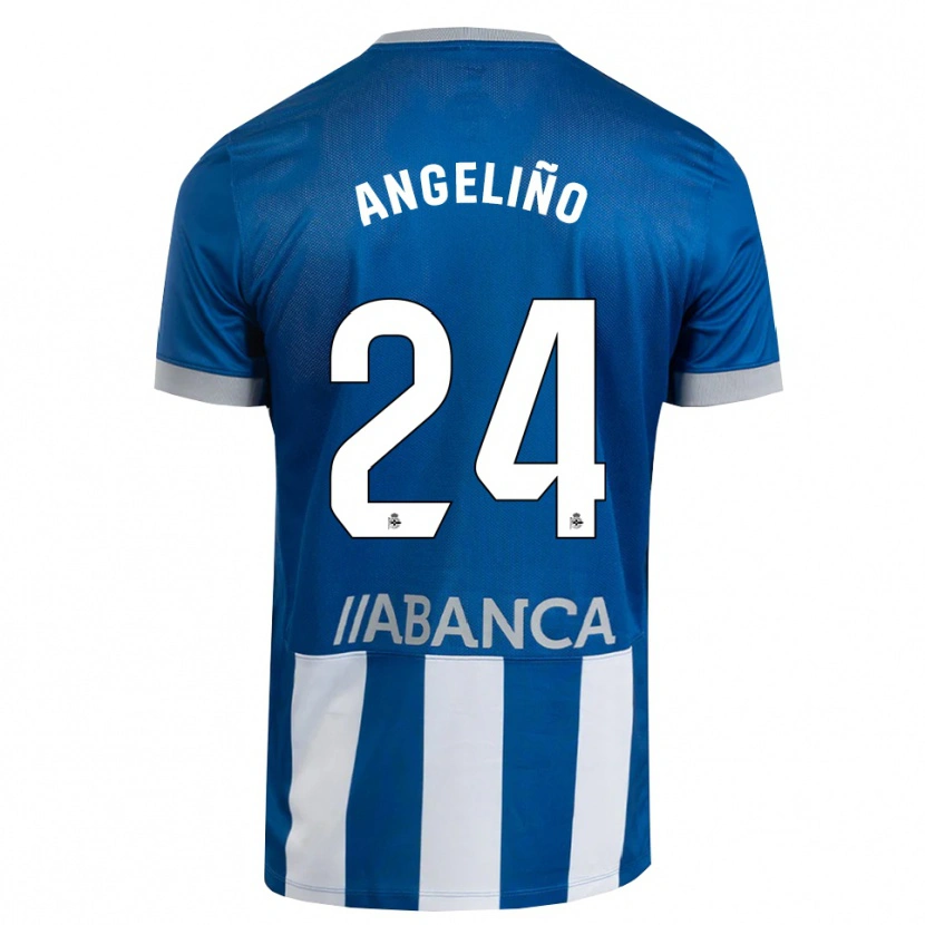 Danxen Herren Angeliño #24 Blau Grau Weiß Heimtrikot Trikot 2026/27 T-Shirt Schweiz