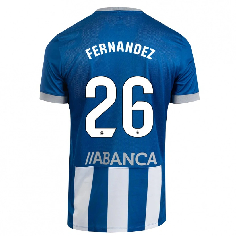 Danxen Herren Samu Fernández #26 Blau Grau Weiß Heimtrikot Trikot 2026/27 T-Shirt Schweiz