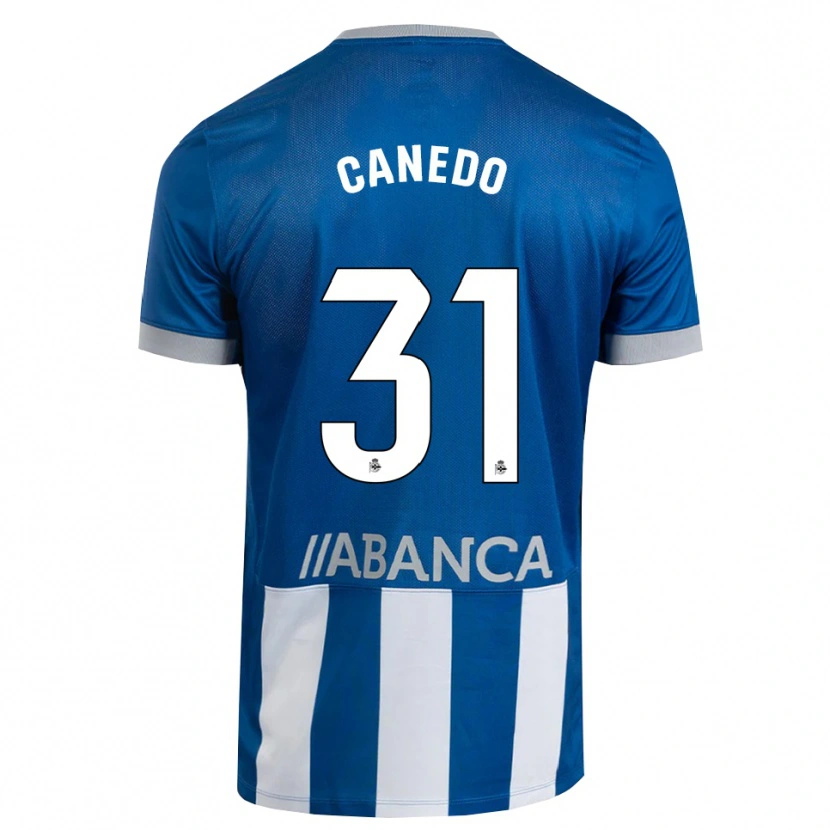Danxen Herren Damián Canedo #31 Blau Grau Weiß Heimtrikot Trikot 2026/27 T-Shirt Schweiz
