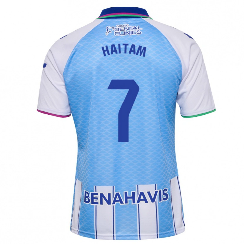 Danxen Herren Haitam Abaida #7 Tief Himmelblau Weiß Heimtrikot Trikot 2026/27 T-Shirt Schweiz
