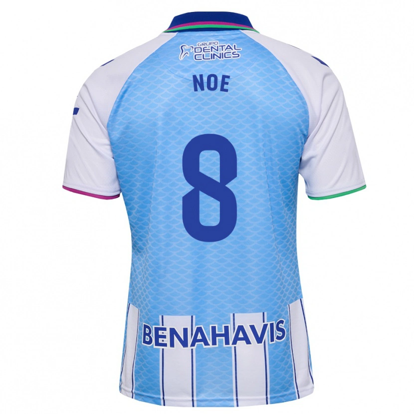 Danxen Herren Noelia Salas Mullens #8 Tief Himmelblau Weiß Heimtrikot Trikot 2026/27 T-Shirt Schweiz