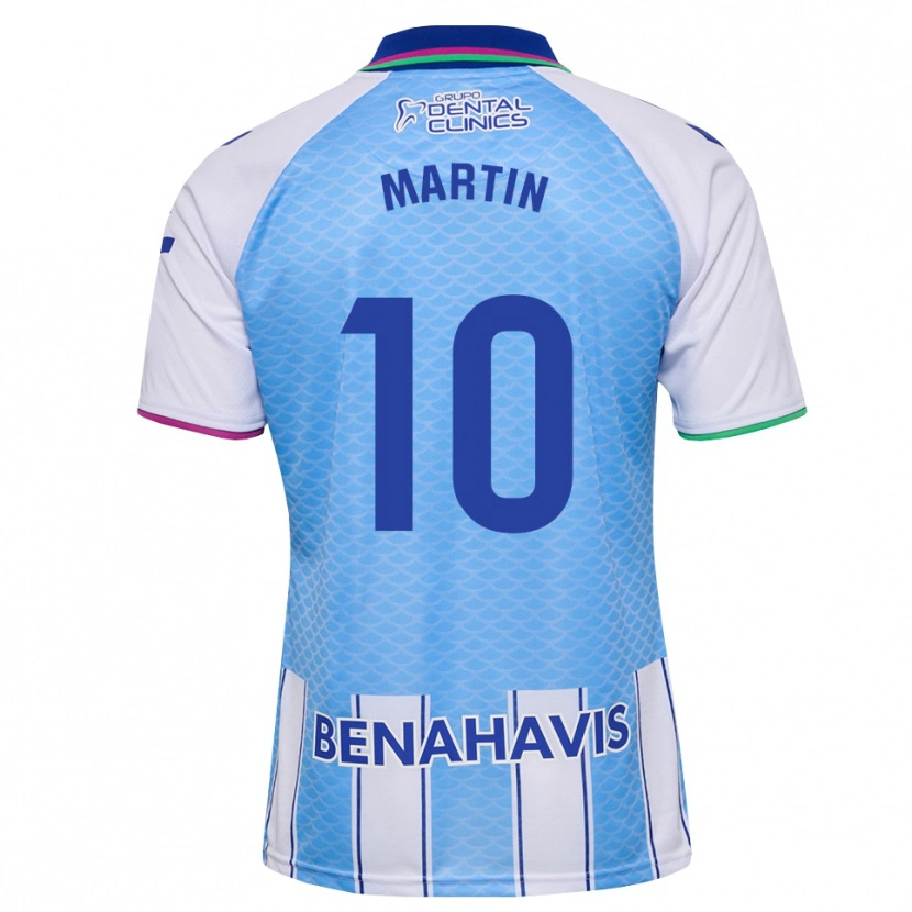 Danxen Herren Jesús Martín #10 Tief Himmelblau Weiß Heimtrikot Trikot 2026/27 T-Shirt Schweiz