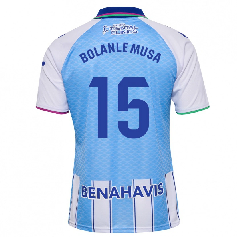 Danxen Herren Wahab Bolanle Musa #15 Tief Himmelblau Weiß Heimtrikot Trikot 2026/27 T-Shirt Schweiz