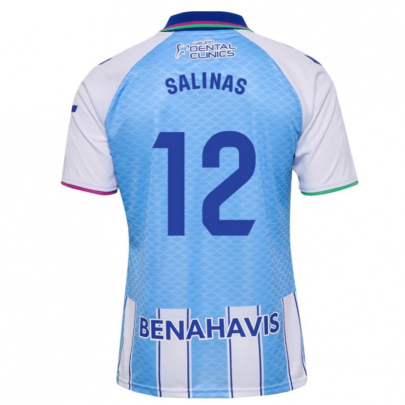 Danxen Herren José Salinas #12 Tief Himmelblau Weiß Heimtrikot Trikot 2026/27 T-Shirt Schweiz