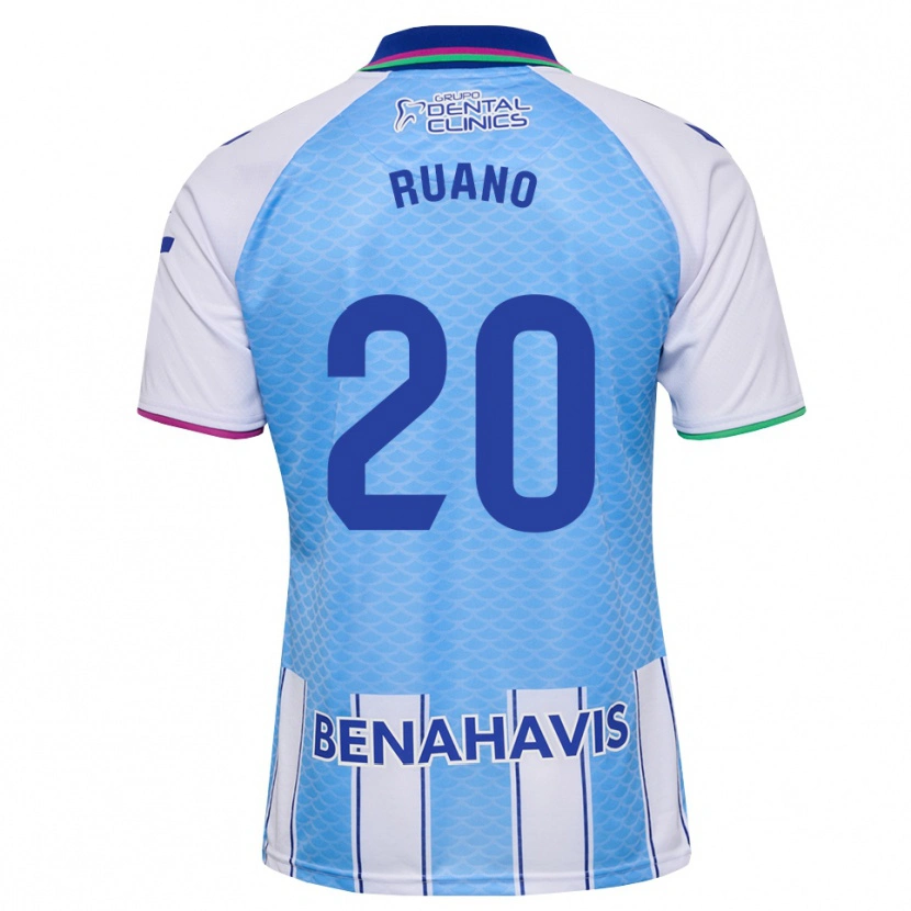 Danxen Herren Celia Ruano #20 Tief Himmelblau Weiß Heimtrikot Trikot 2026/27 T-Shirt Schweiz
