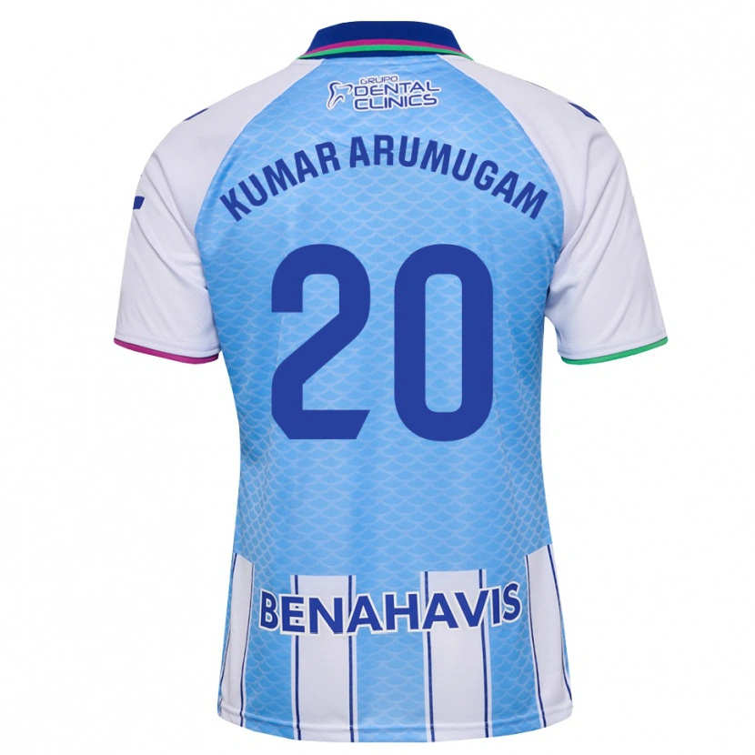 Danxen Herren Suk Kumar Arumugam #20 Tief Himmelblau Weiß Heimtrikot Trikot 2026/27 T-Shirt Schweiz