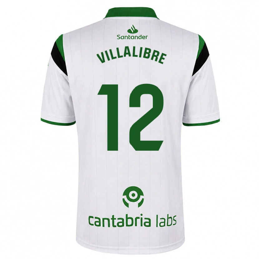 Danxen Herren Asier Villalibre #12 Weißgrün Schwarz Heimtrikot Trikot 2026/27 T-Shirt Schweiz