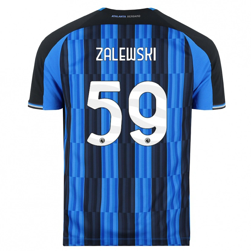 Danxen Herren Nicola Zalewski #59 Blau Schwarz Rot Heimtrikot Trikot 2026/27 T-Shirt Schweiz