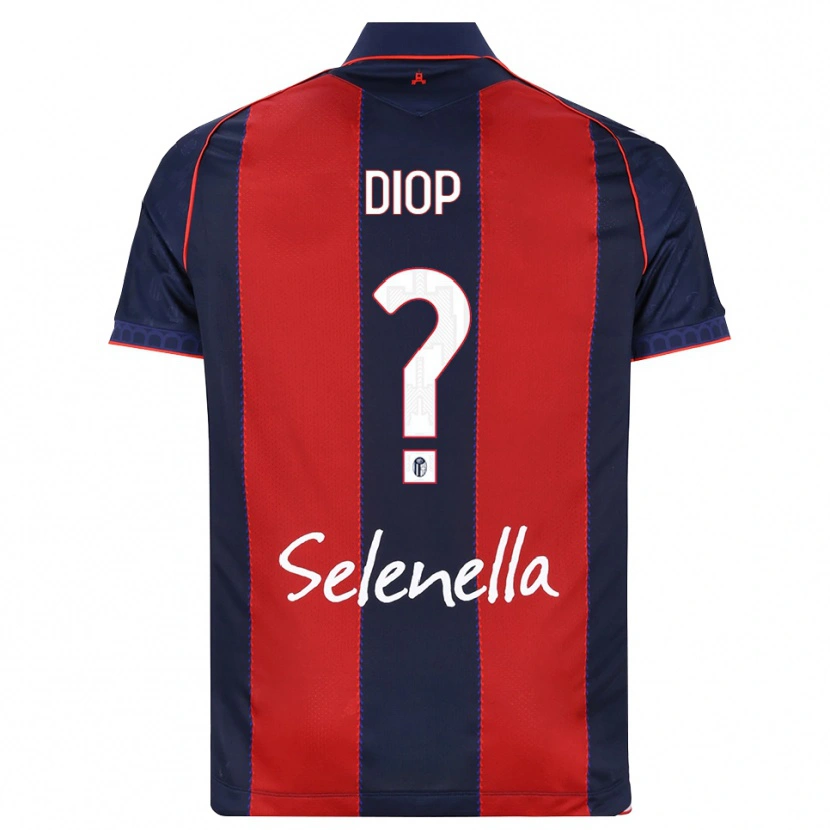 Danxen Herren Saer Diop #0 Königsblau Rot Weiß Heimtrikot Trikot 2026/27 T-Shirt Schweiz