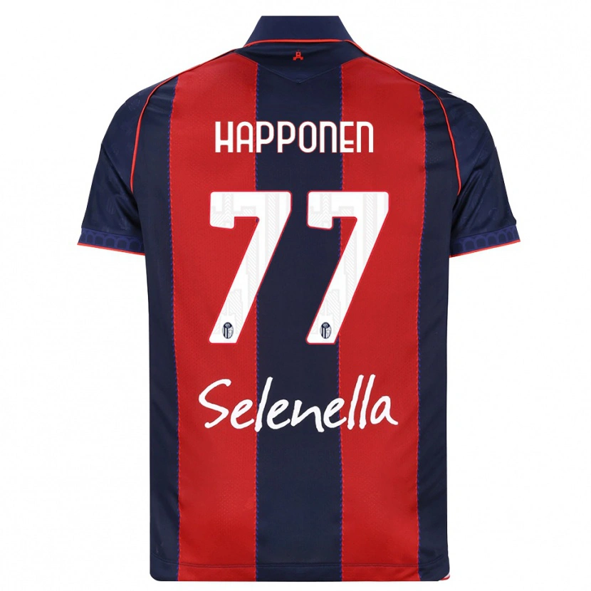 Danxen Herren Ukko Happonen #77 Königsblau Rot Weiß Heimtrikot Trikot 2026/27 T-Shirt Schweiz