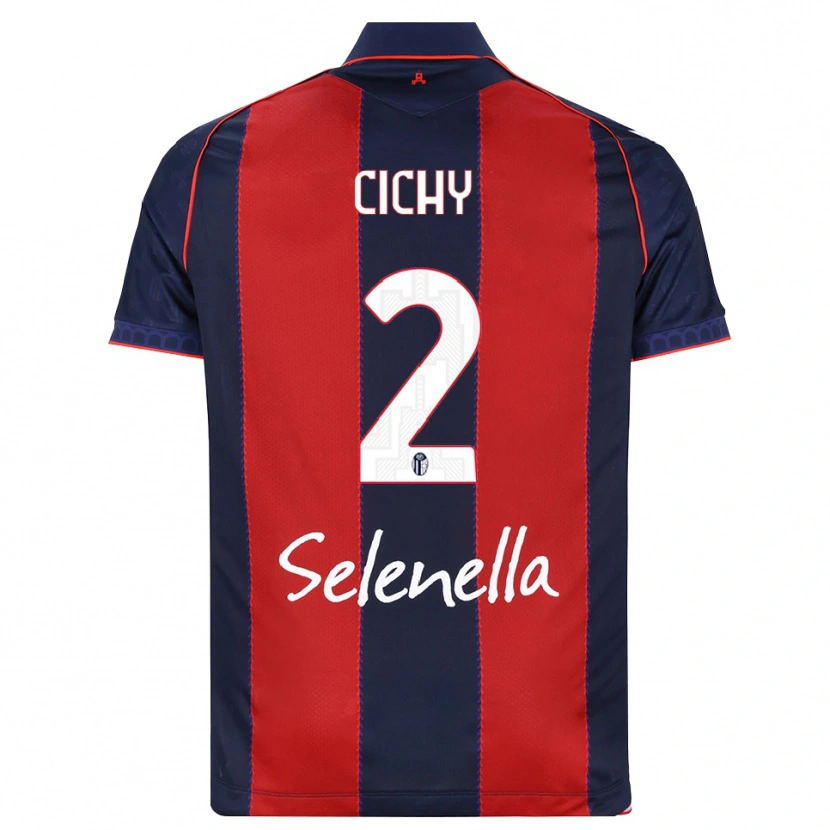 Danxen Herren Natan Cichy #2 Königsblau Rot Weiß Heimtrikot Trikot 2026/27 T-Shirt Schweiz