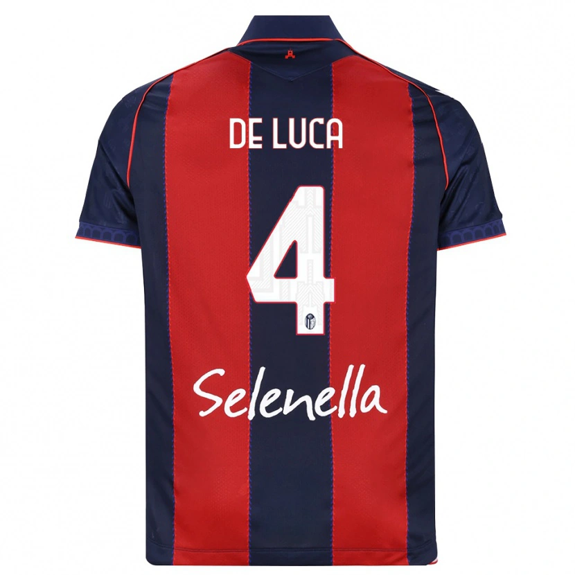 Danxen Herren Alessandro De Luca #4 Königsblau Rot Weiß Heimtrikot Trikot 2026/27 T-Shirt Schweiz