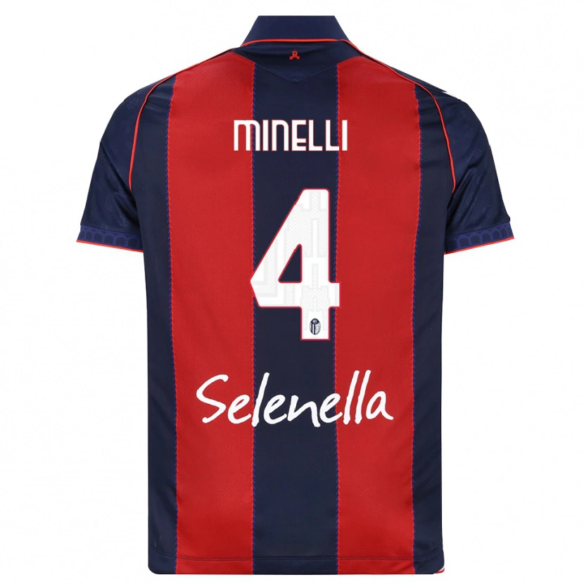 Danxen Herren Leo Minelli #4 Königsblau Rot Weiß Heimtrikot Trikot 2026/27 T-Shirt Schweiz