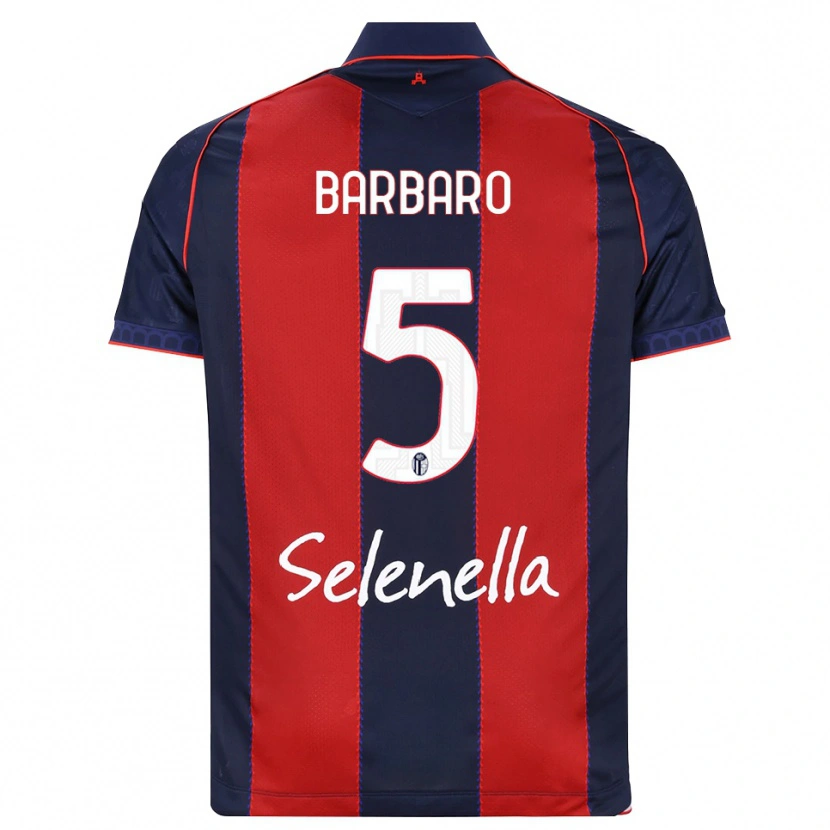 Danxen Herren Elia Barbaro #5 Königsblau Rot Weiß Heimtrikot Trikot 2026/27 T-Shirt Schweiz