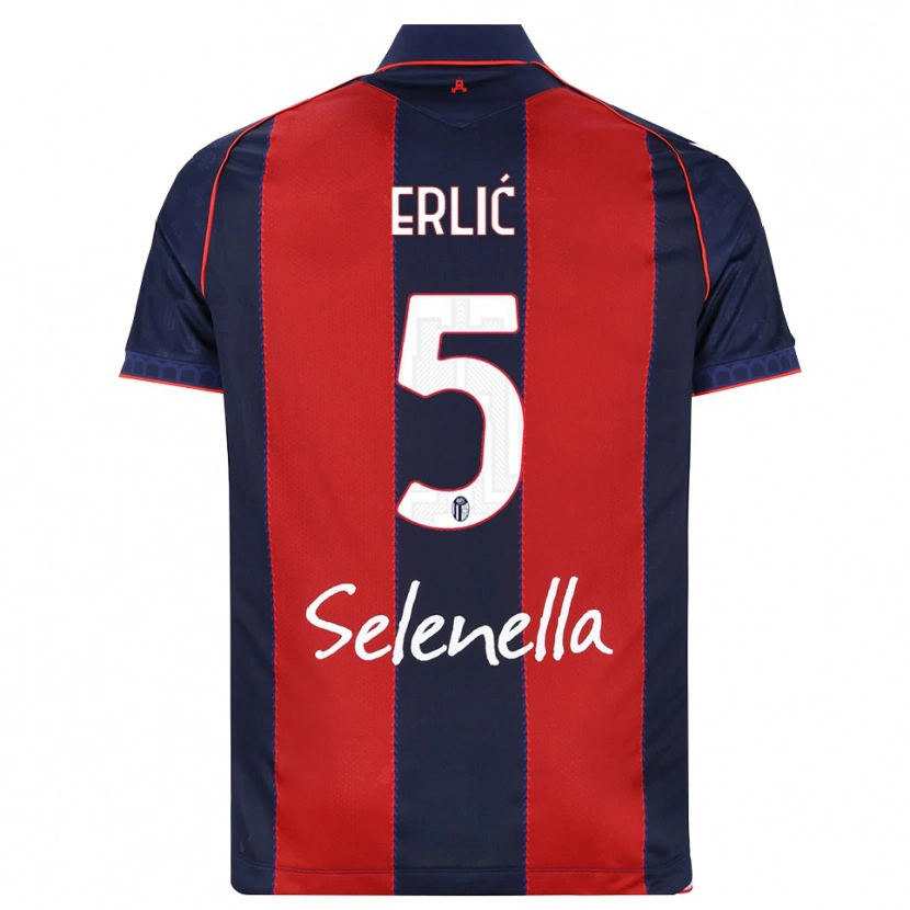 Danxen Herren Martin Erlić #5 Königsblau Rot Weiß Heimtrikot Trikot 2026/27 T-Shirt Schweiz